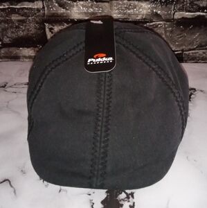 PUKKA Unisex Flat Cap Black